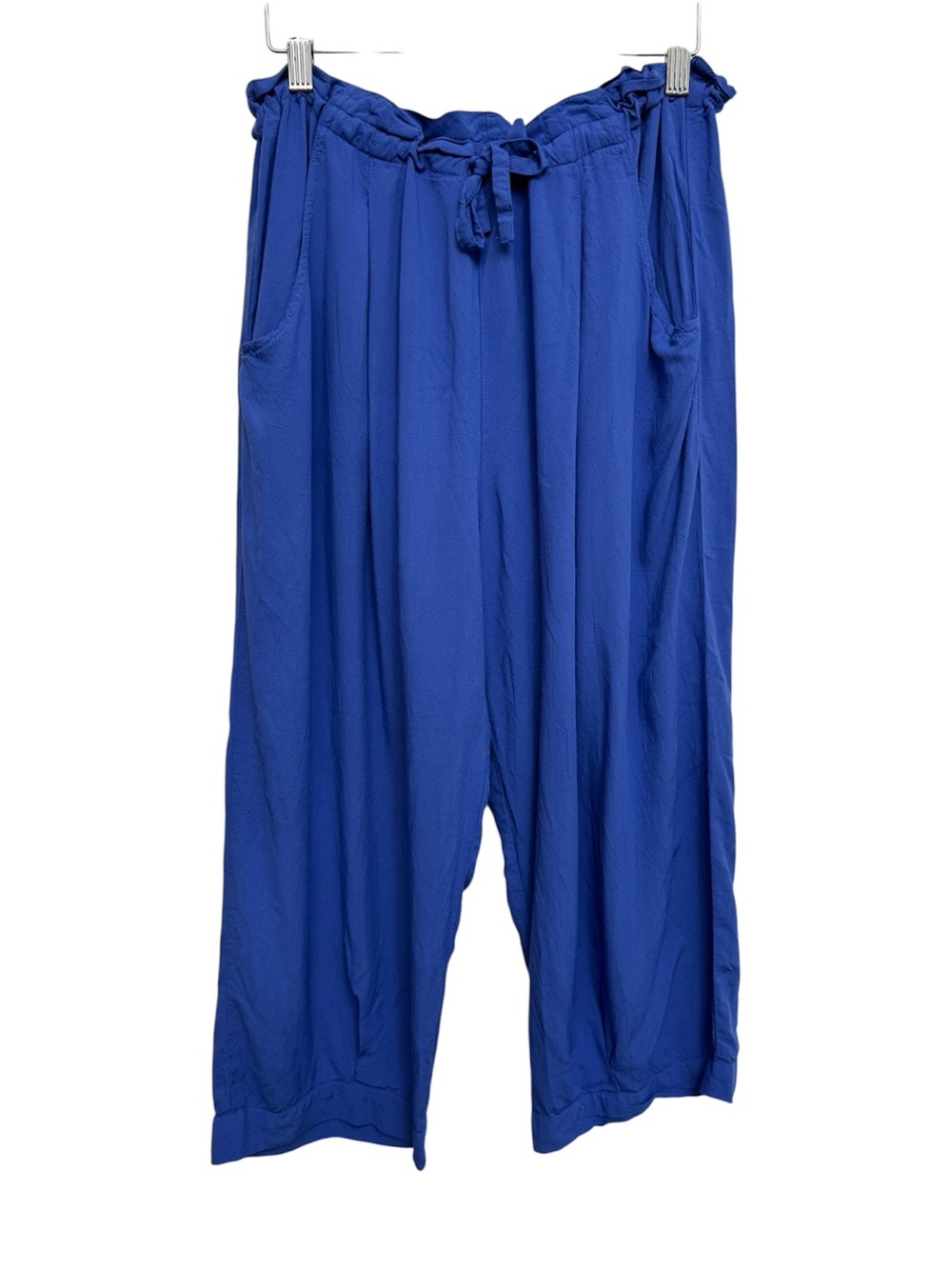 Jams World Pull On Wide Leg Cropped Pants Women’s Medium Boho Bohemian Hippie